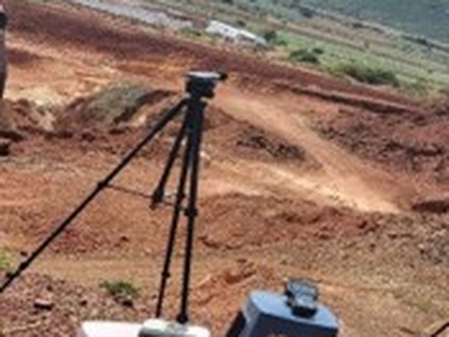 Site monitoring at Soft Gold Mining Company former pit area